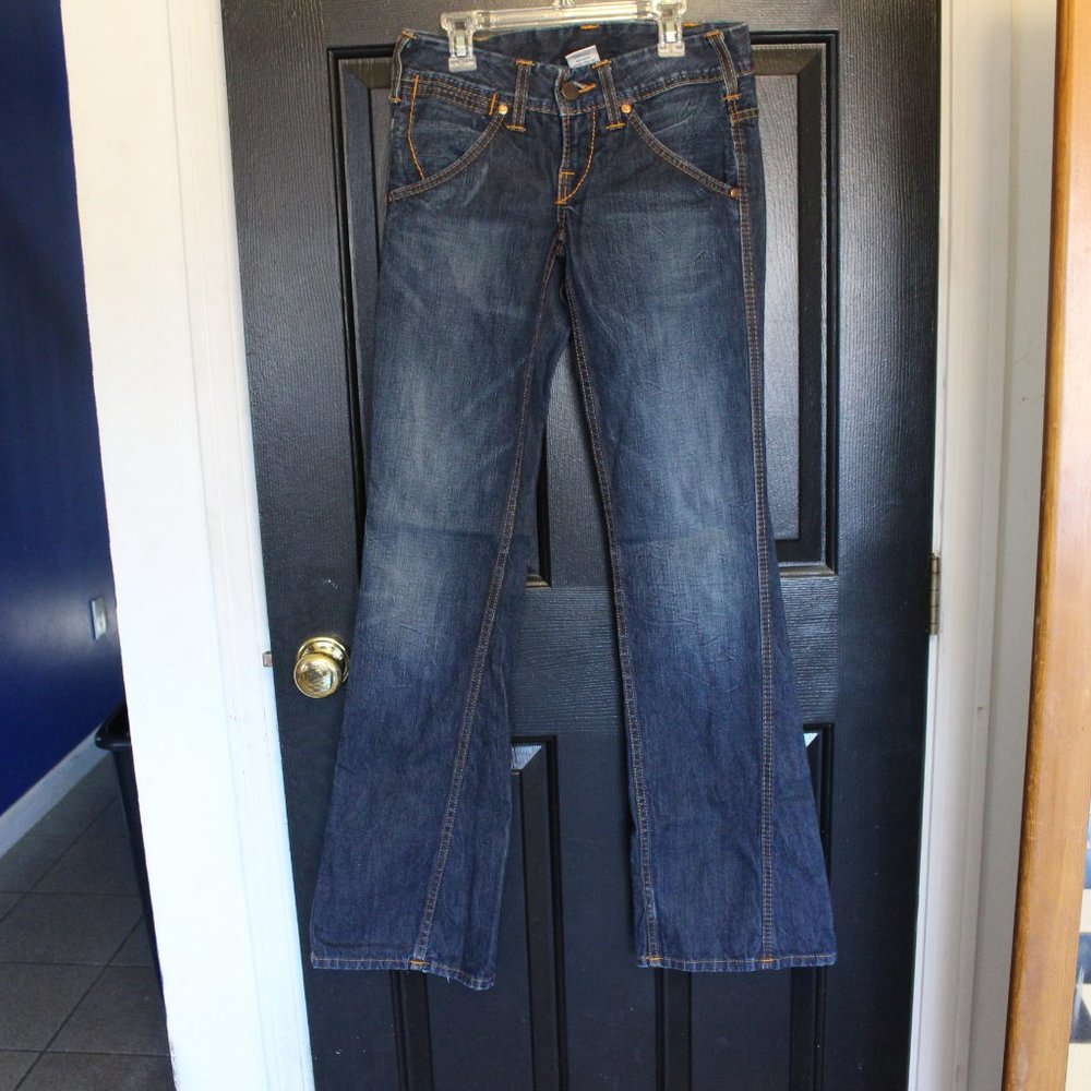 TRUE RELIGION TWISTED SEAM  JEAN WOMENS SIZE 26X35 - Picture 4 of 7